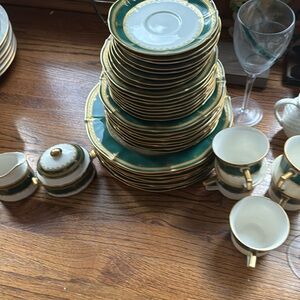 Noritake Ivory China Solemn Emerald